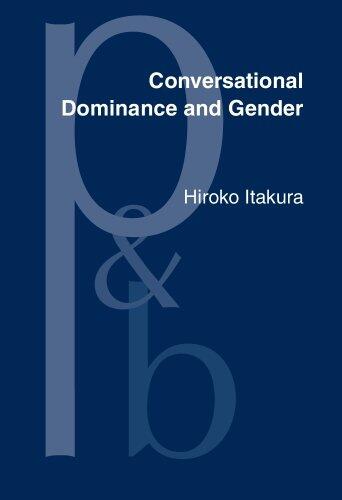 Conversational Dominance and Gender: A Study of Japanese Speakers in First and Second Language Contexts