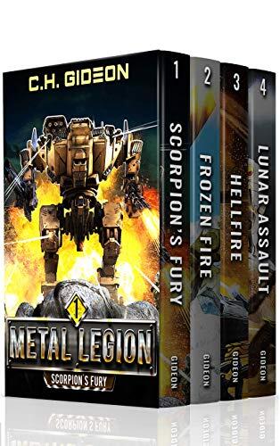 Metal Legion Boxed Set 1, Scorpion's Fury, Frozen Fire, Hellfire, Lunar Assault