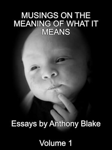 Musings on the Meaning of What It Means: Volume One of Compilation of Essays by Anthony Blake