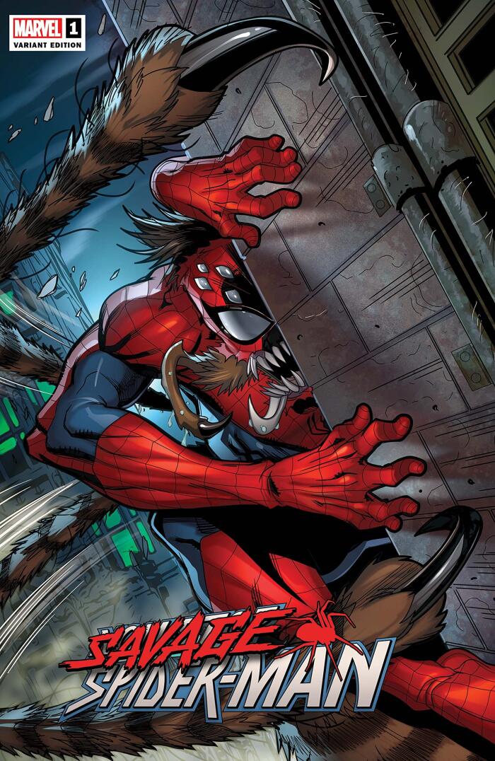 Savage Spider-Man #1 Cover F by Logan Lubera