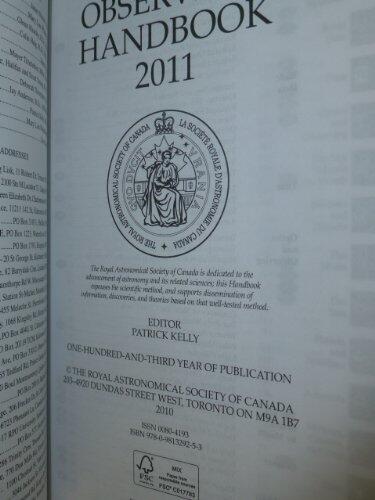 Observer's Handbook 2011