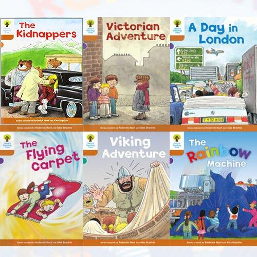 Oxford Reading Tree Level 8 Stories Roderick Hunt Collection 6 Books Bundle