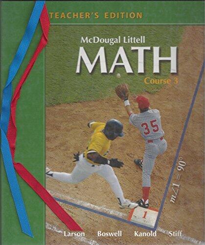 McDougal Littell Math Course 3