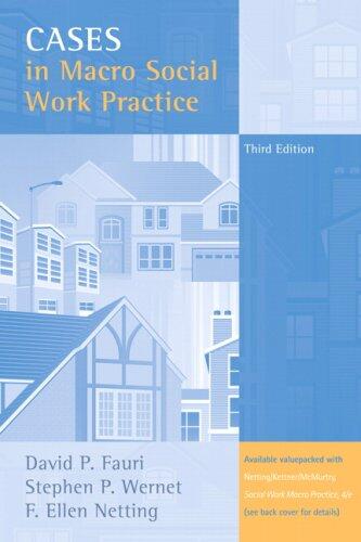 Cases in Macro Social Work Practice
