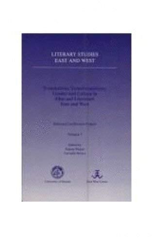 Translations/Transformations: Gender and Culture in Film and Literature East and West : Selected Conference Papers