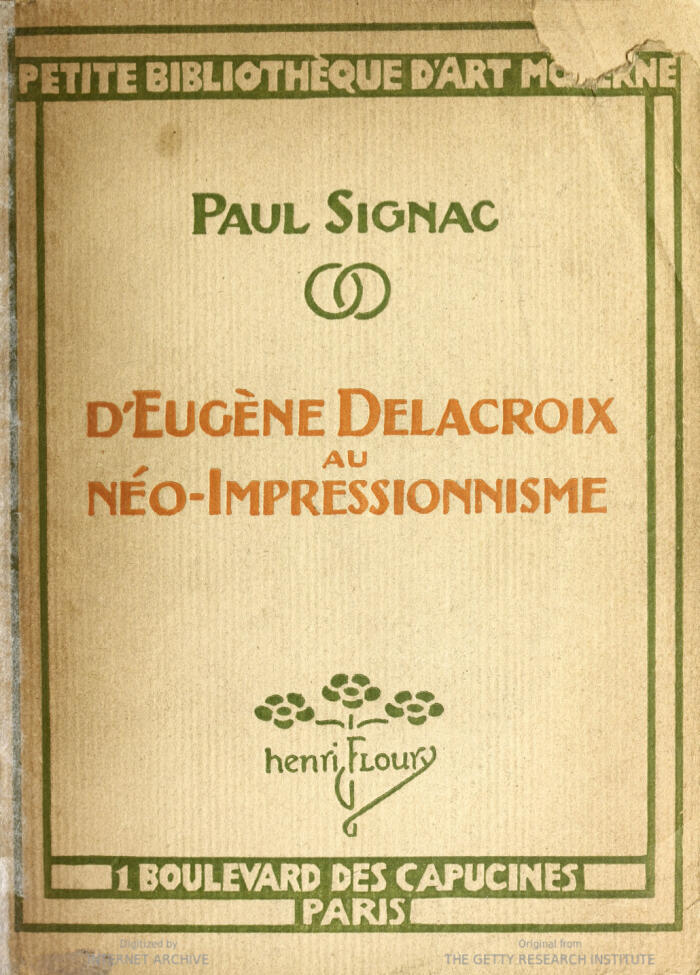 From Eugène Delacroix to Neo-Impressionism