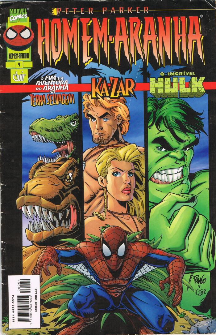 Peter Parker: Homem-Aranha nº4 - O Fim da Aventura do Aranha na Terra Selvagem