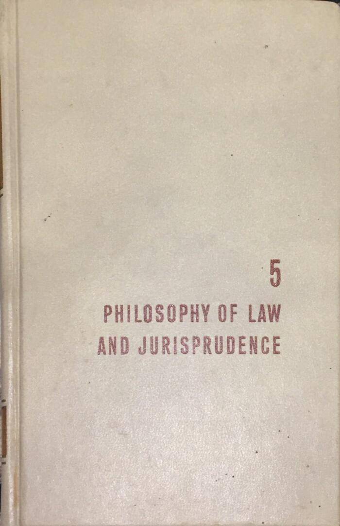 Philosophy of Law and Jurisprudence