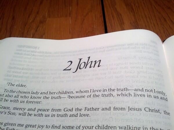 2 John: New American Standard Bible
