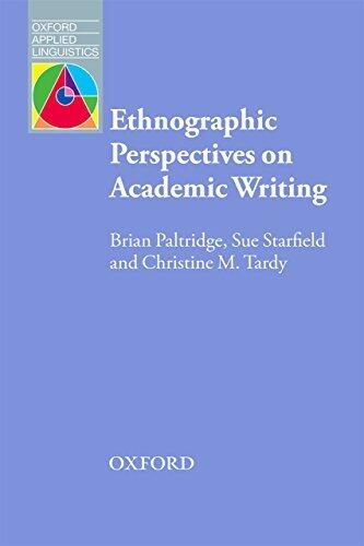 Ethnographic Perspectives on Academic Writing