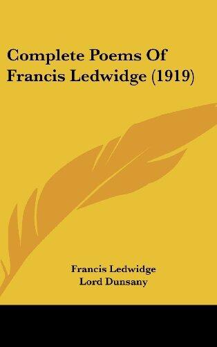 Complete Poems Of Francis Ledwidge