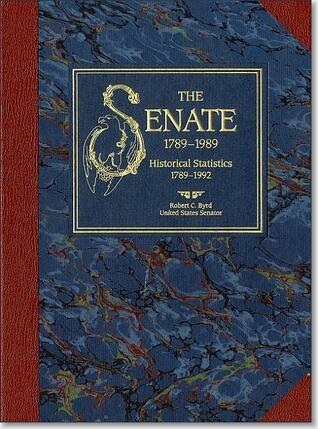 Senate, 1789-1989: Historical Statistics, 1789-1992