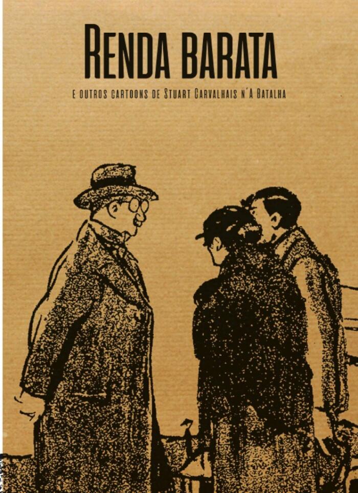 Renda Barata e outros cartoons de Stuart Carvalhais n’A Batalha