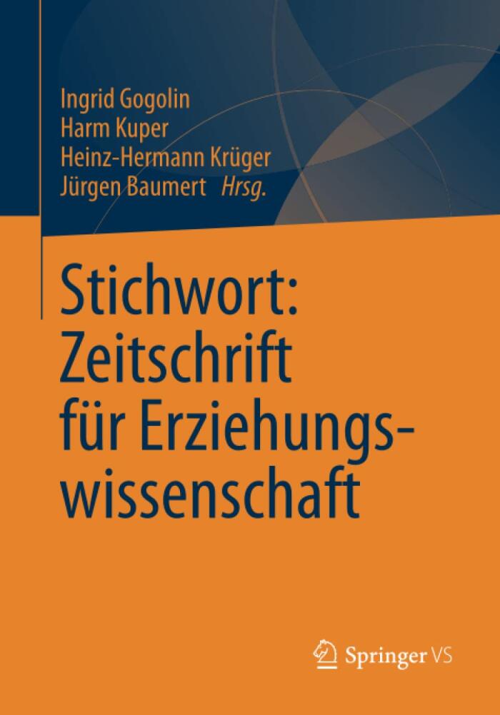 Stichwort: Zeitschrift für Erziehungswissenschaft