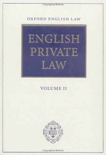English Private Law (Volume 2)