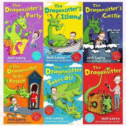 The Dragonsitter series Josh Lacey Collection 6 Books Bundle