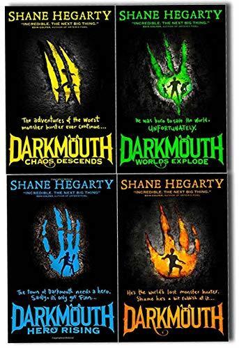 Darkmouth 4 Books Collection: Darkmouth / Worlds Explode / Chaos Descends / Hero Rising