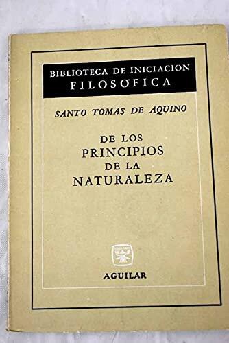 De los principios de la naturaleza