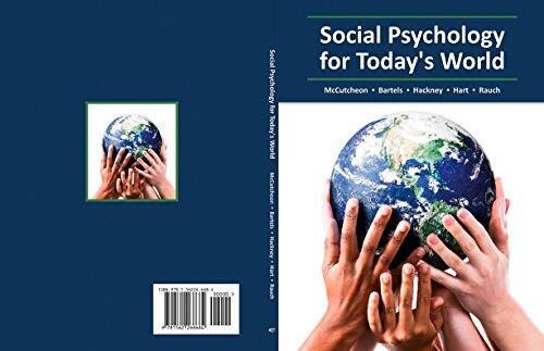 Social Psychology for Today's World
