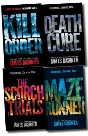 Maze Runner Trilogy Collection James Dashner 4 Books Set