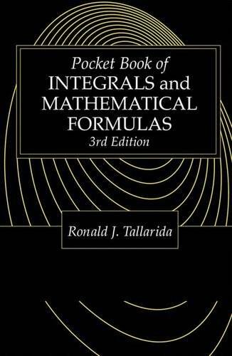 Pocket Book of Integrals and Mathematical Formulas (3rd Edition)