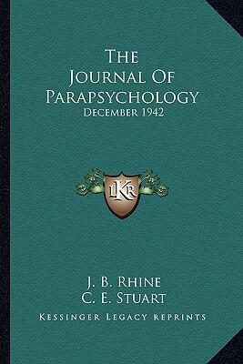 The Journal of Parapsychology: December 1942