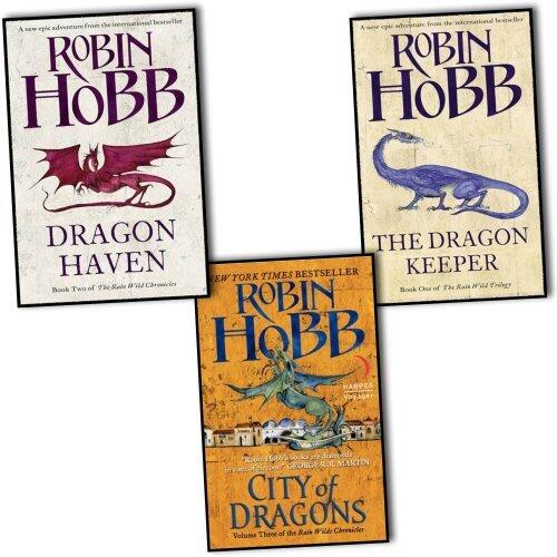 Robin Hobb Trilogy 3 Books Set Pack The Rain Wild Chronicles Collection (The ...