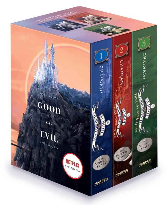 The School for Good and Evil Series 3 Books Collection Box Set By Soman Chainani