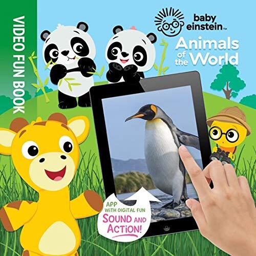 Baby Einstein Animals of the World-Video Fun Board Book with Sound & Action APP