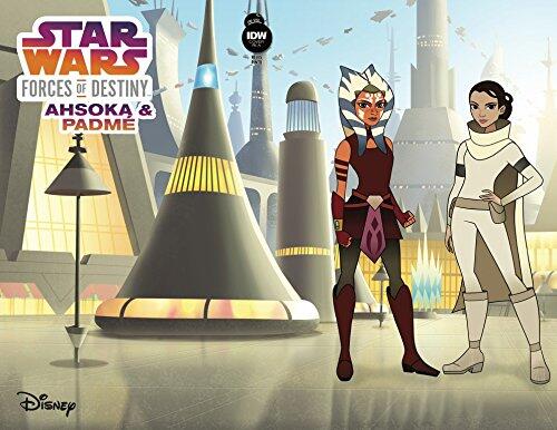 Star Wars Adventures Forces Of Destiny Ahsoka & Padme 10 Copy Incentive