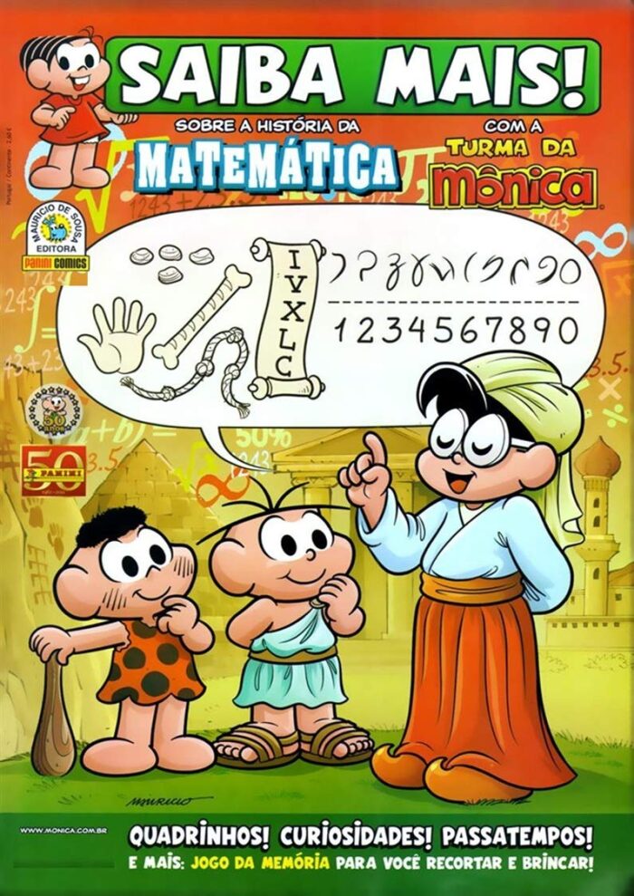 A Turma da Mônica: História da Matemática