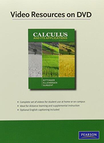 Calculus and Its Applications Videos