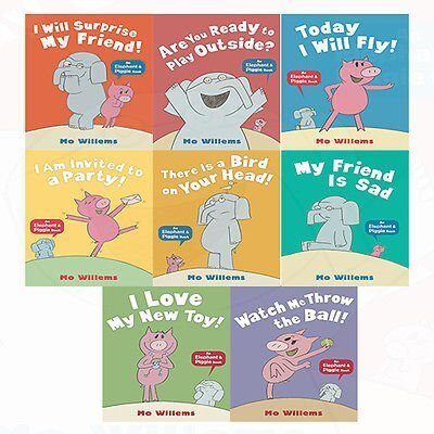 Elephant and Piggie: I Will Surprise My Friend! / Watch Me Throw the Ball! / I Love My New Toy! / My Friend Is Sad / There Is a Bird on Your Head! / I Am Invited to