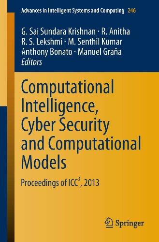 Computational Intelligence, Cyber Security and Computational Models: Proceedings of ICC3, 2013