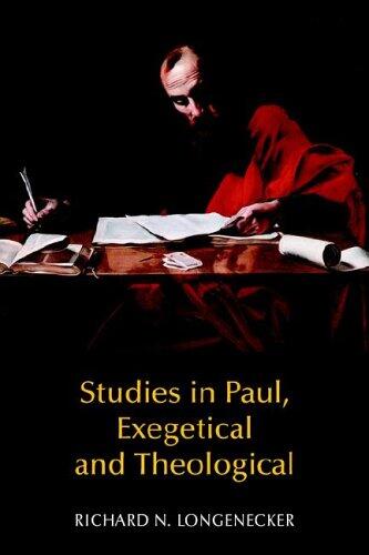 Studies in Paul: Exegetical and Theological