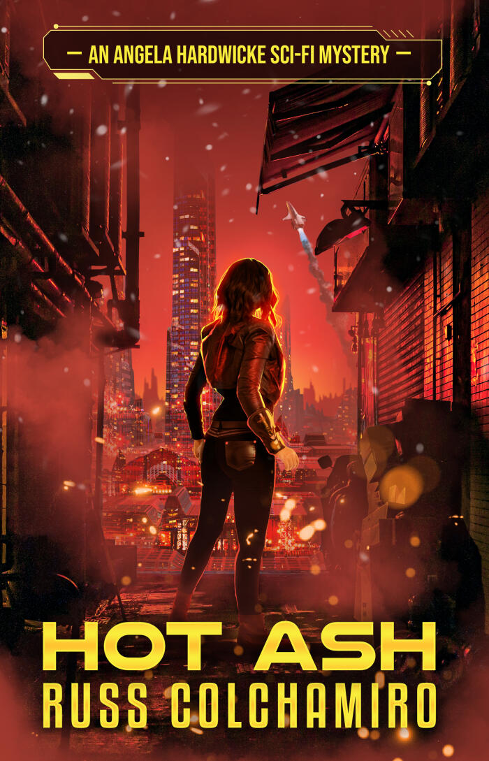 Hot Ash: An Angela Hardwicke SciFi Mystery