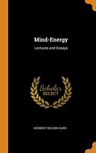 Mind-Energy: Lectures and Essays