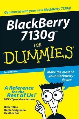 Blackberry 7130c for Dummies