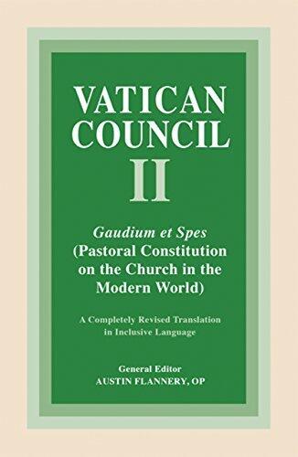 Gaudium et Spes: Pastoral Constitution on the Church in the Modern World
