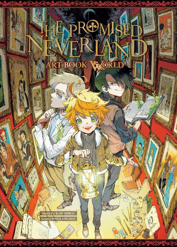 The Promised Neverland: Art Book World [Spiral-bound] Kaiu Shirai and Posuka Demizu