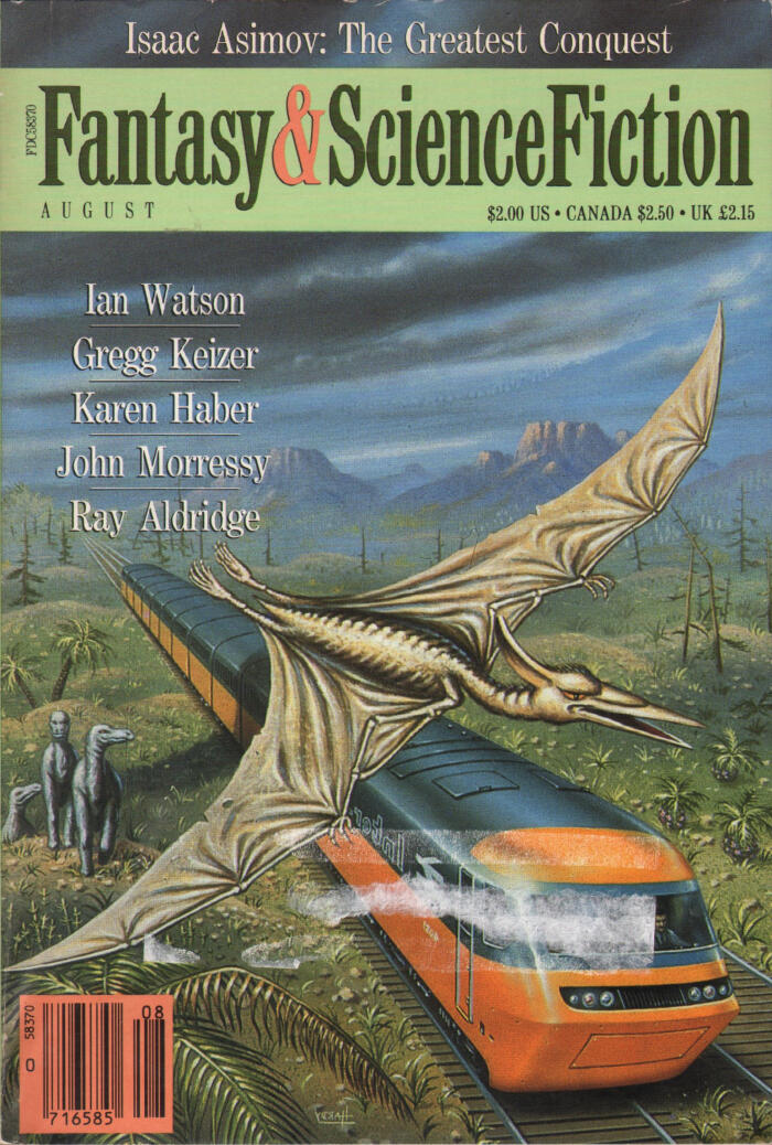 The Magazine of Fantasy & Science Fiction, August 1990