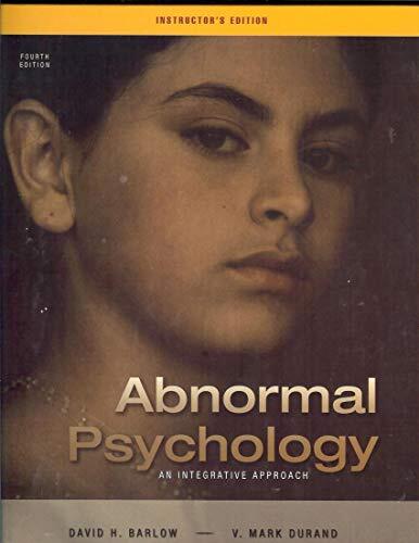 Abnormal Psychology with Practice Tests CD-ROM (4e)