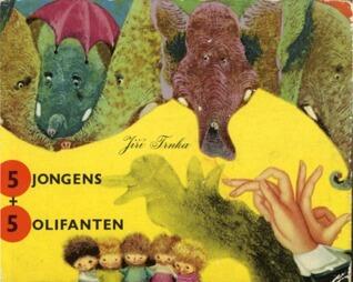 5 jongens + 5 olifanten