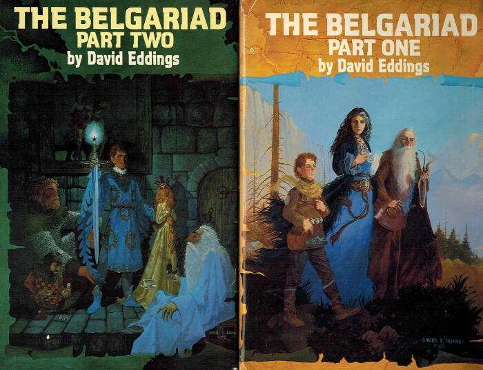 The Belgariad, Parts 1-2: Pawn of Prophesy; Queen of Sorcery; Magician's Gambit; Castle of Wizardry; Enchanters' End Game