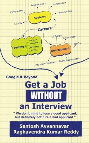 Get a Job WITHOUT an Interview - Google & Beyond!: "We don't mind to lose a good applicant, but definitely not hire a bad applicant."