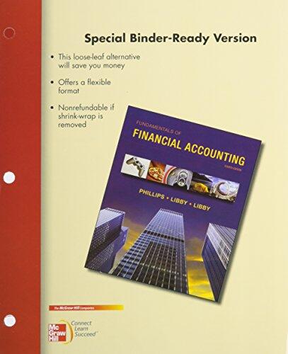 Fundamentals of Financial Accounting [with ConnectPLUS Access Code]