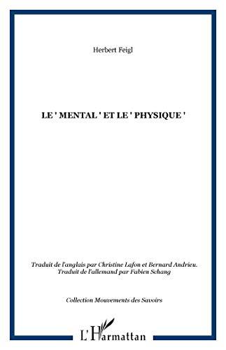 LE " MENTAL " ET LE " PHYSIQUE "