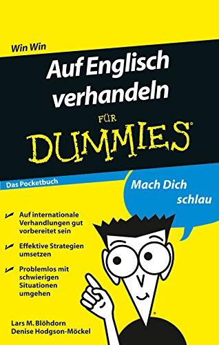 Auf Englisch Verhandeln für Dummies - Das Pocketbuch