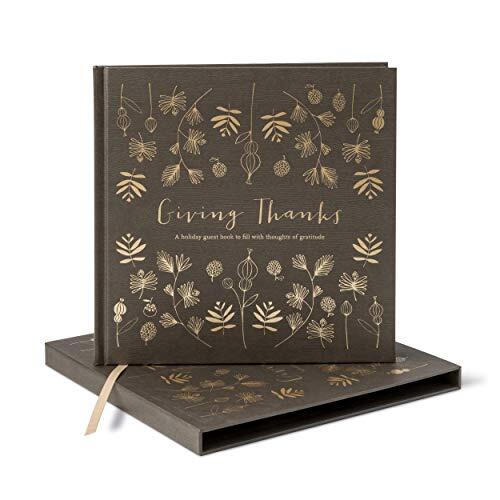 Giving Thanks - A Holiday Guest Book to Fill with Thoughts of Gratitude