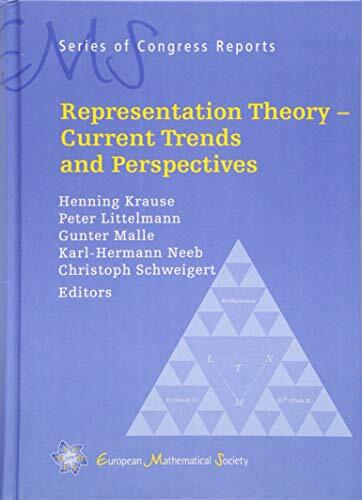 Representation Theory: Current Trends and Perspectives